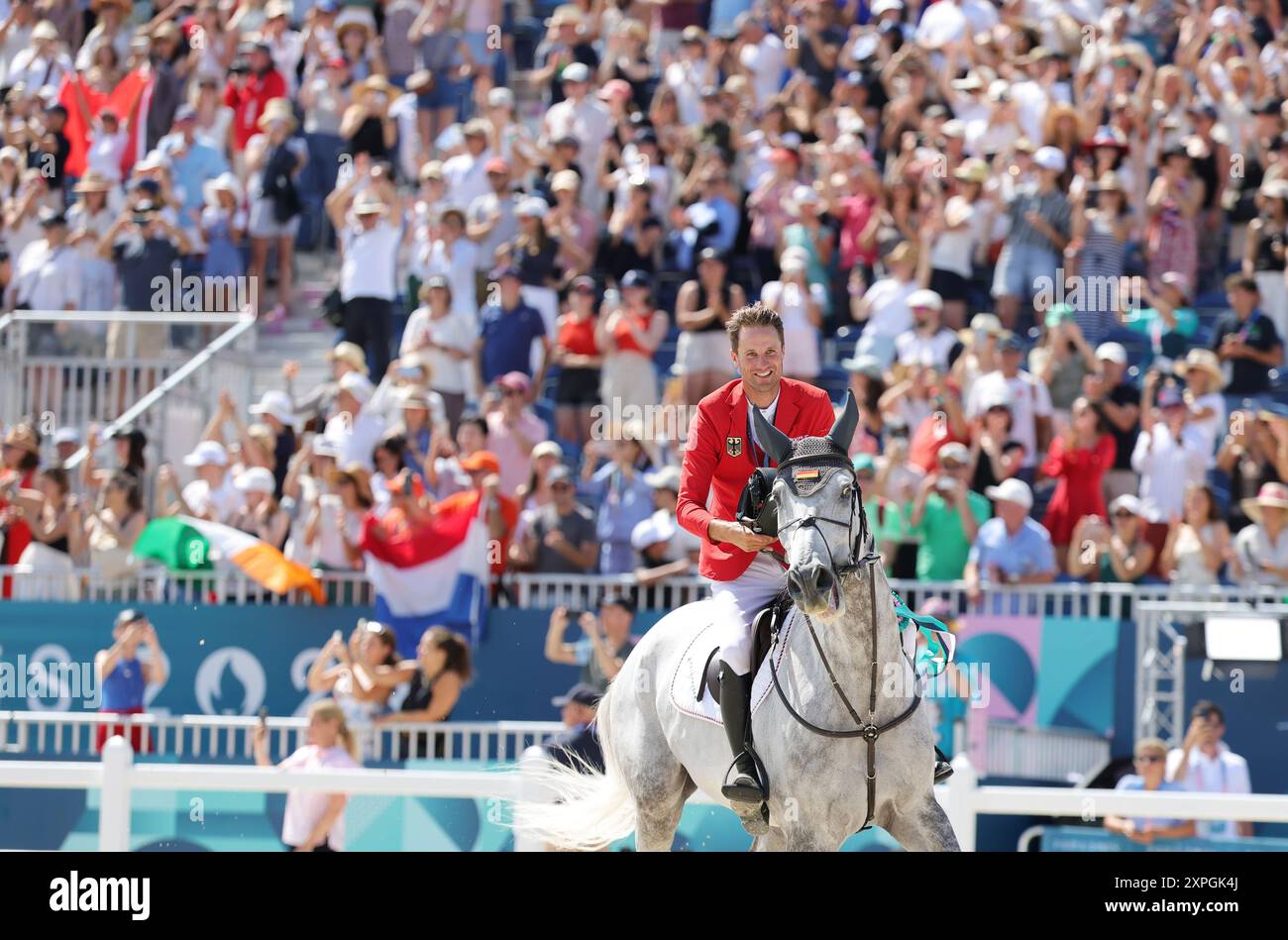 Paris, France. 06th Aug, 2024. Olympia, Paris 2024, equestrian sport ...