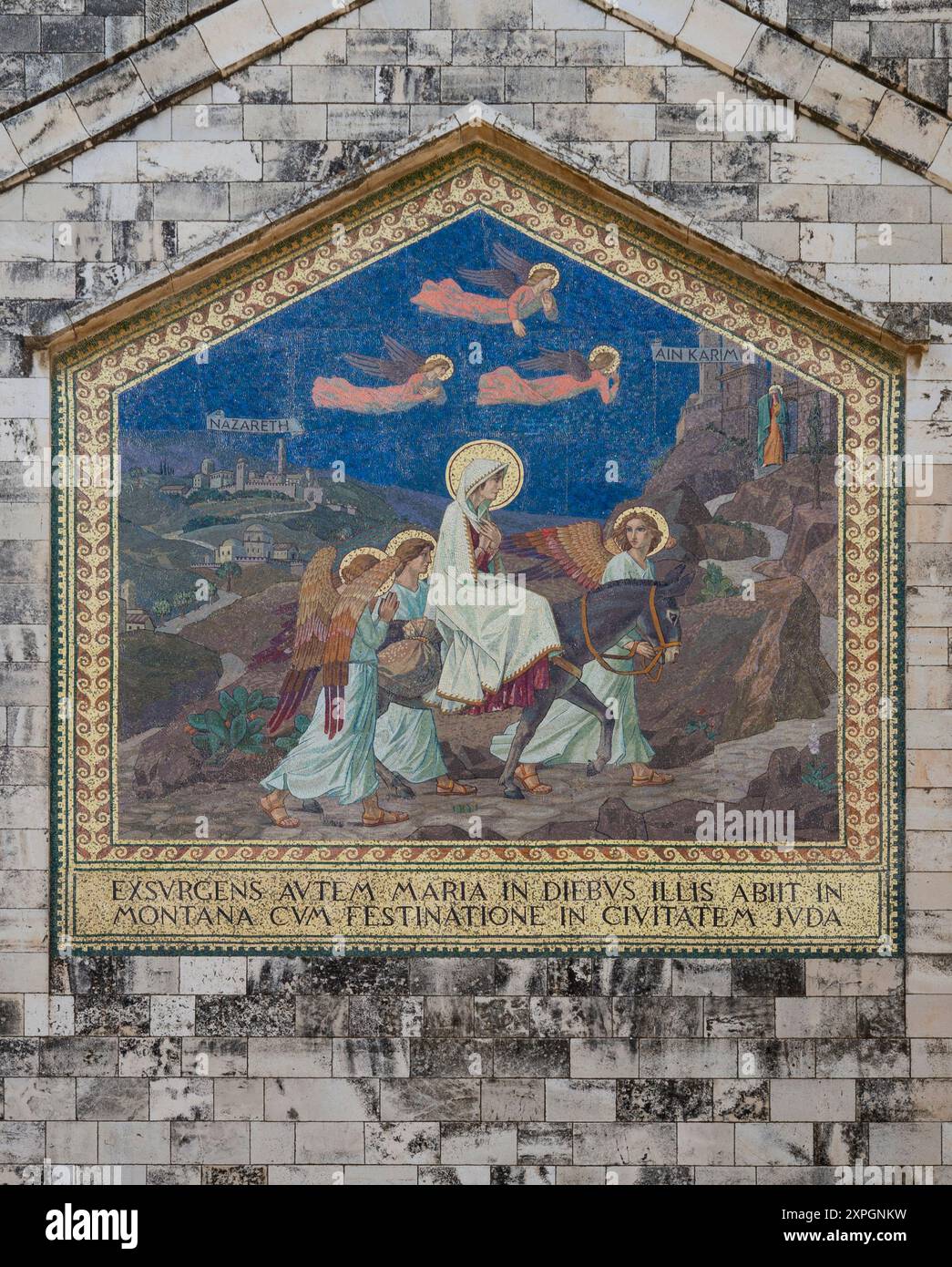 Jerusalem, Ein Karem, Ain En Kerem, Basilika Mariä Heimsuchung ...