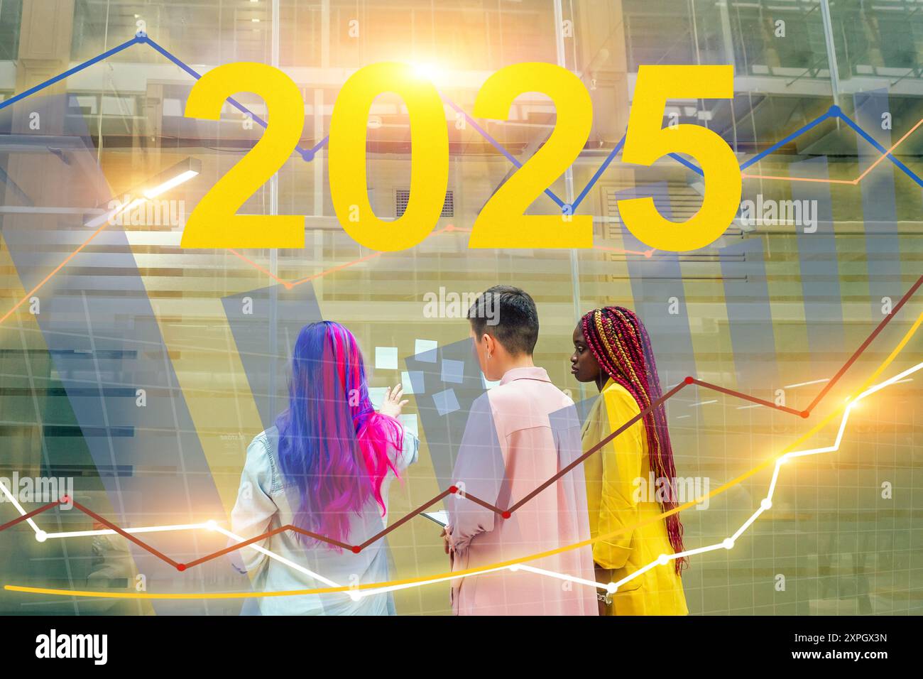Concept Of And Excitement For The Future 2025 Concept Concept Of And Excitement For The Future 2025 Concept 2XPGX3N 