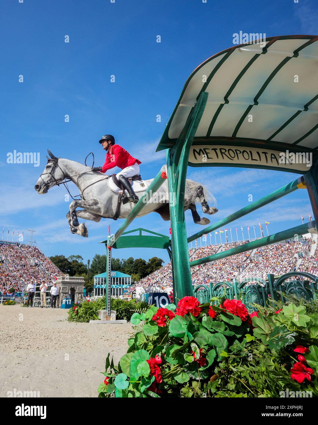 Versailles, France. 06th Aug, 2024. Olympia, Paris 2024, equestrian ...