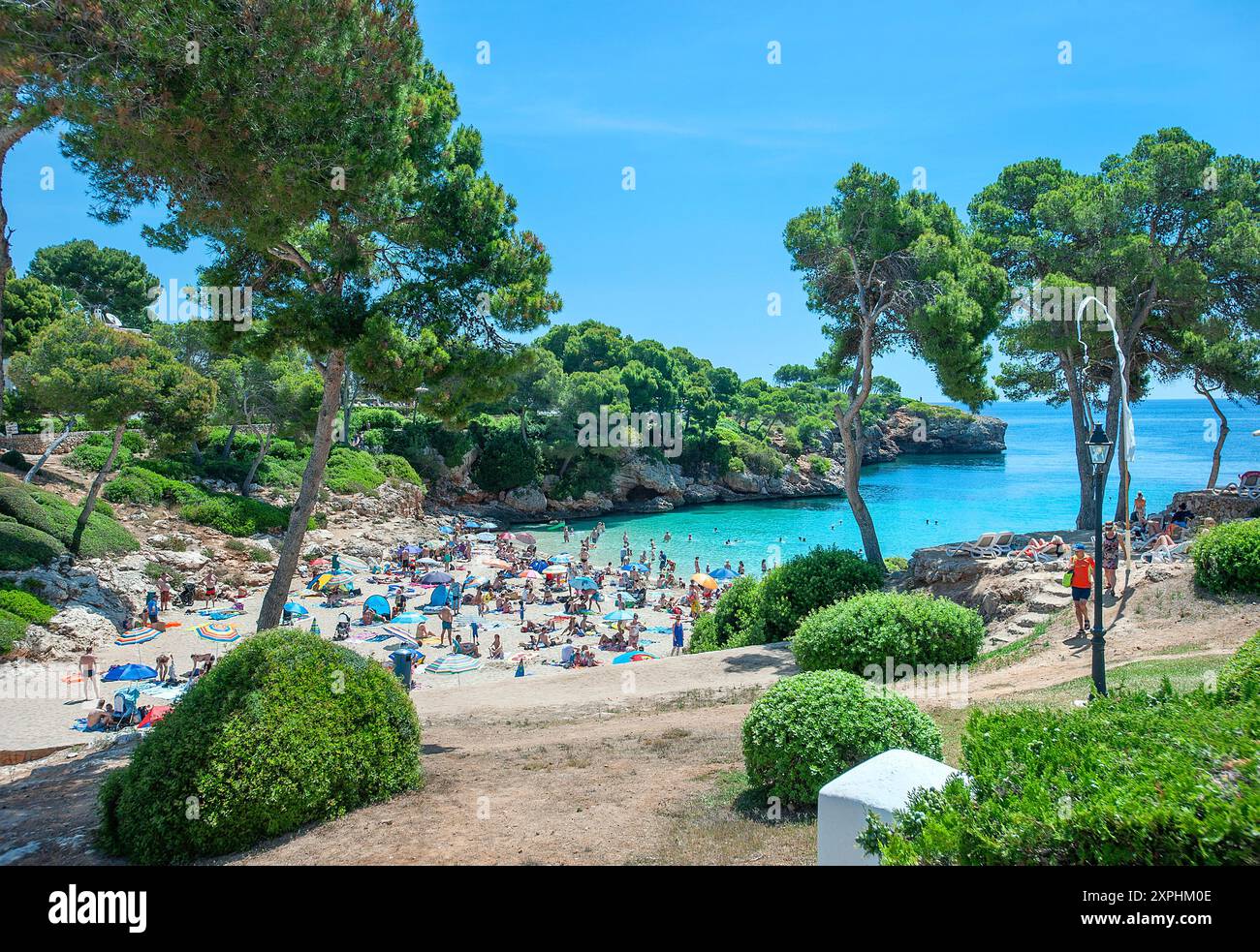 Cala Esmerelda, Cala D'Or, Majorca, Balearics, Spain Stock Photo - Alamy