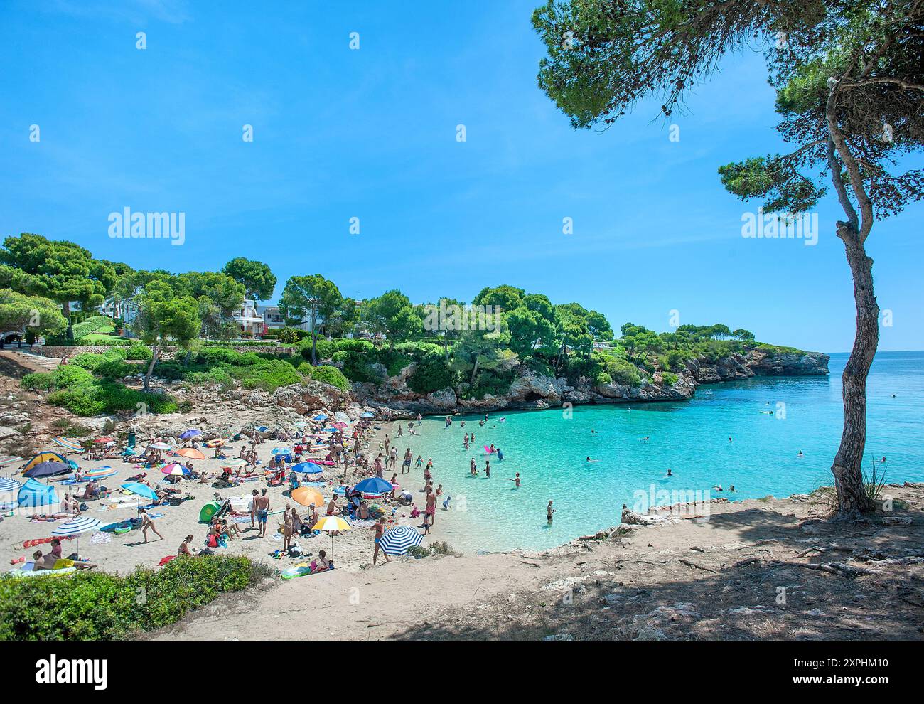 Cala Esmerelda, Cala D'Or, Majorca, Balearics, Spain Stock Photo - Alamy