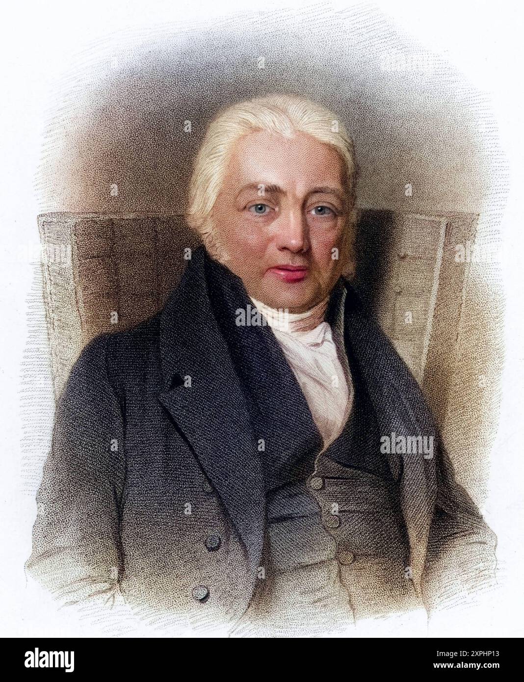 Samuel Taylor Coleridge 1772-1834 englischer Dichter, Kritiker und Philosoph, geboren in Ottery St Mary, Devon. Ein Freund von William Wordsworth. Ein Stock Photo