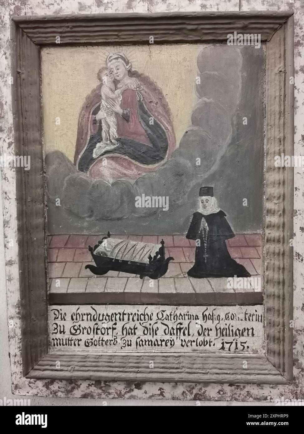 Votivbilder Votivtafeln An Den W nden Der Gnadenkapelle Innerhalb Der votivbilder-votivtafeln-an-den-w-nden-der-gnadenkapelle-innerhalb-der