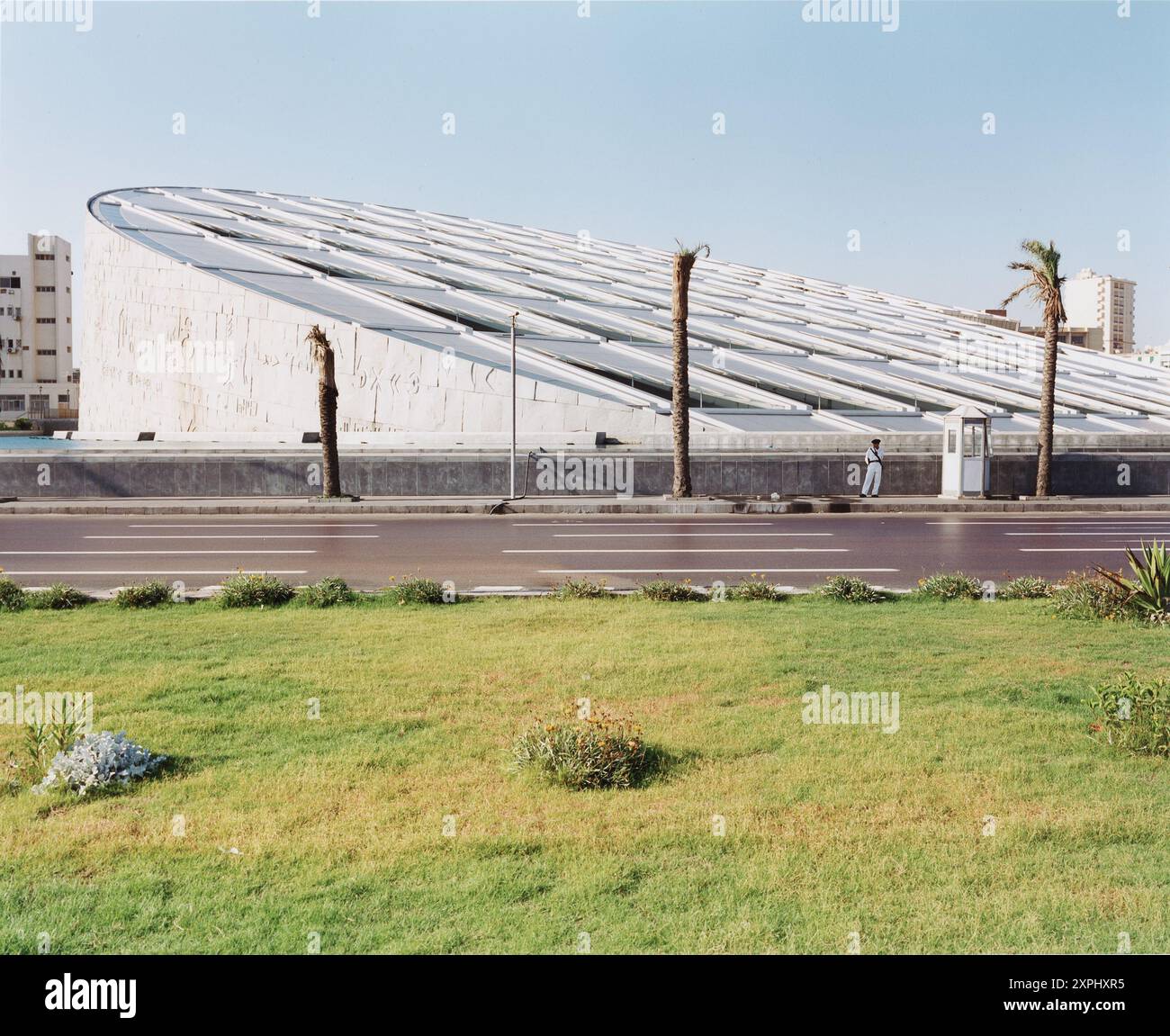 The new library of alexandria hi-res stock photography and