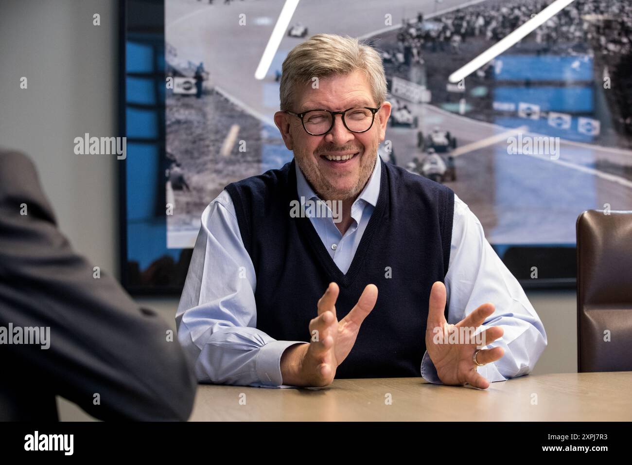 Ross Braun - Formula 1 Ross Braun Portrait Stock Photo