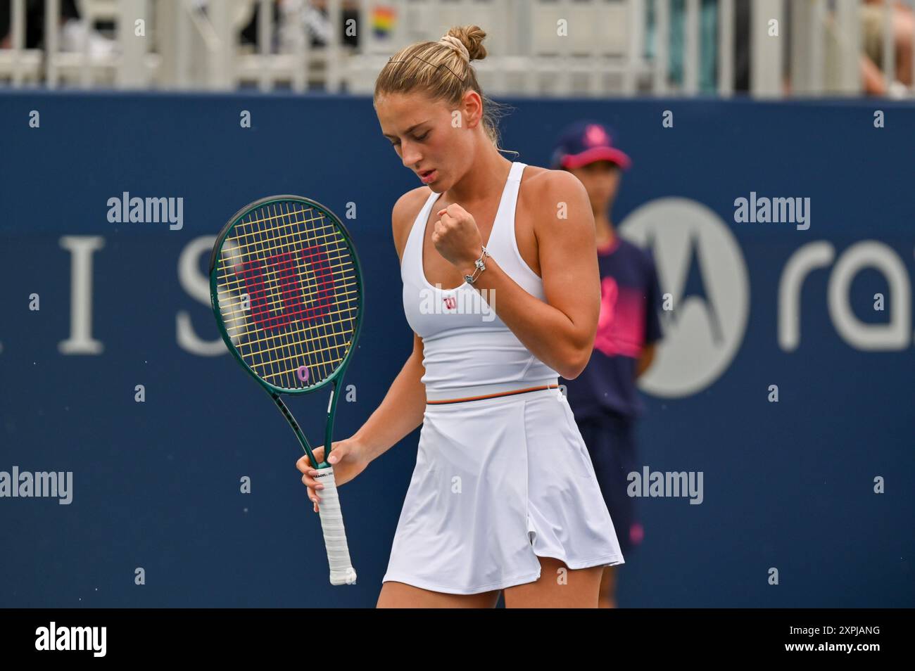 Toronto Canada 6th Aug 2024 Ukrainian Tennis Player Marta Kostyuk toronto-canada-6th-aug-2024-ukrainian-tennis-player-marta-kostyuk