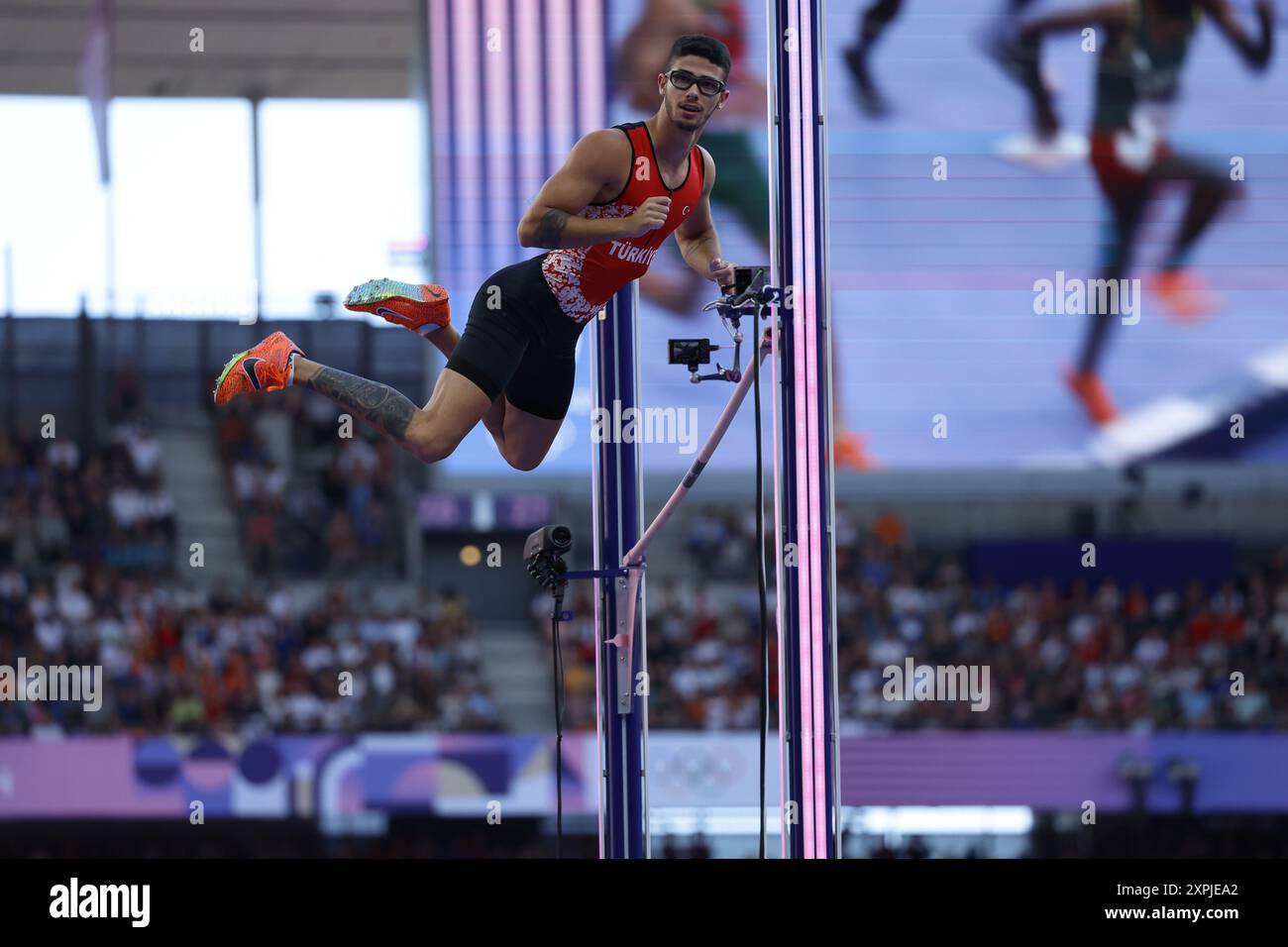 Athletics Men's Pole Vault Final during the Olympic Games Paris 2024 on