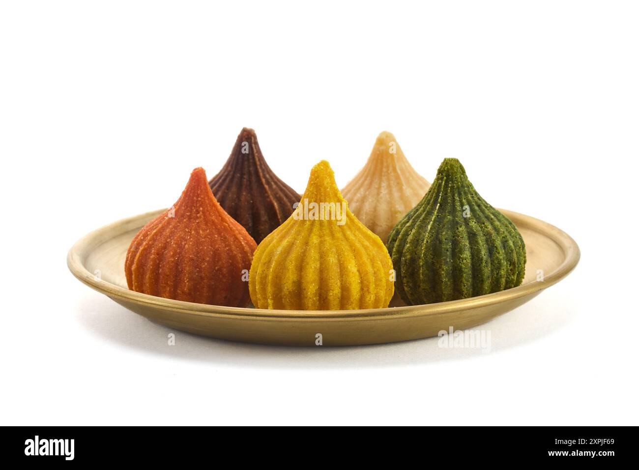 Ganesh Chaturthi Festival. Colorful Modaks Indian sweet dumpling on ...