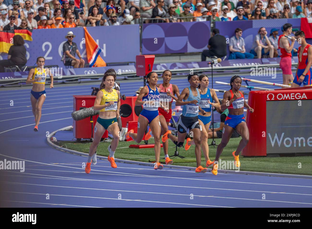 Paris, France - 08 03 2024: Olympic Games Paris 2024. View of wommen's ...