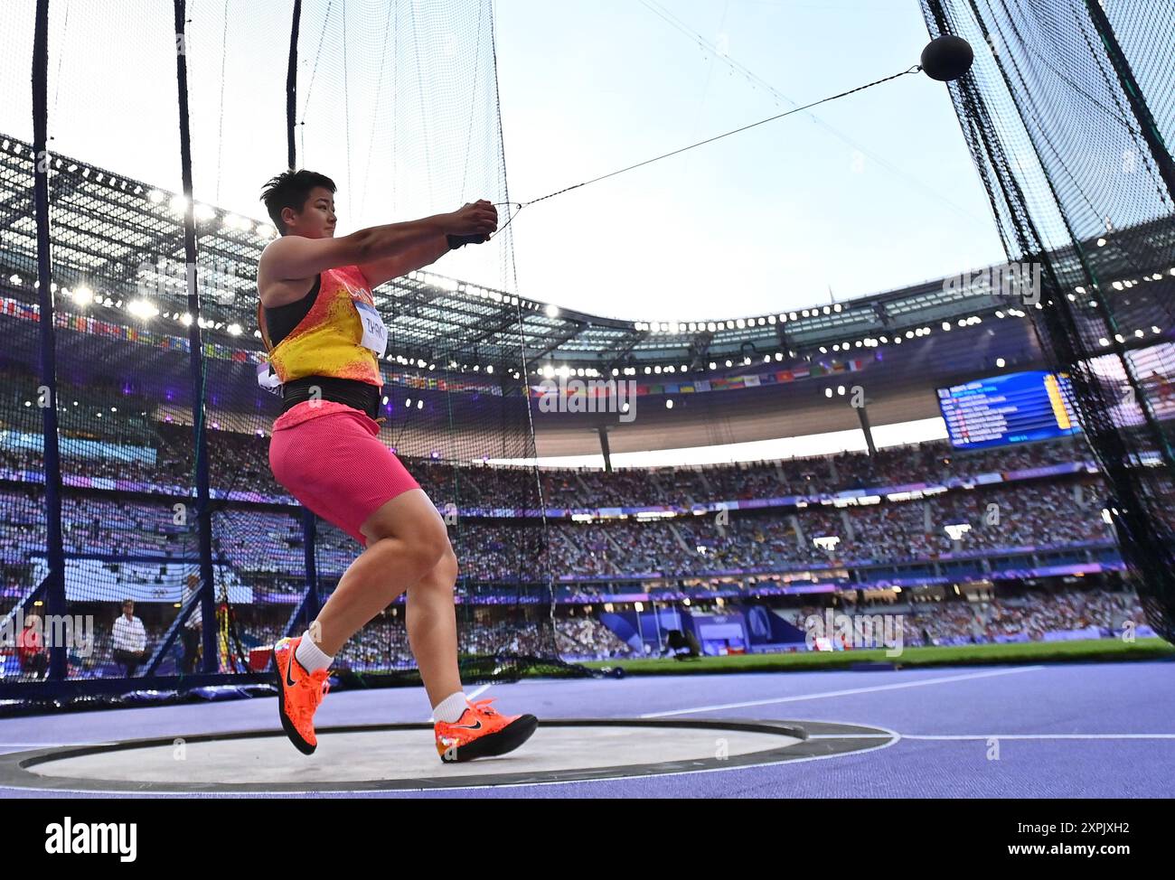 Paris, France. 6th Aug, 2024. Zhao Jie of China competes during the ...
