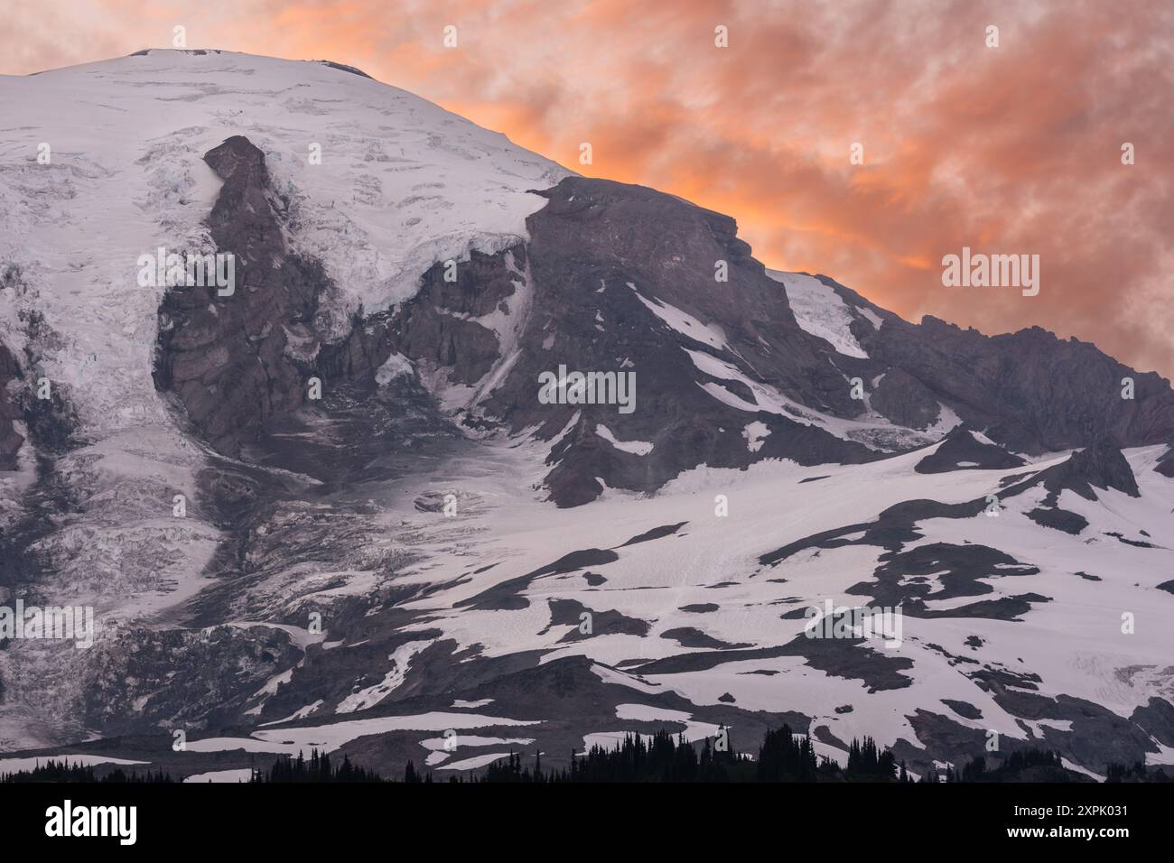 Glaciers in sunset hi-res stock photography and images - Alamy