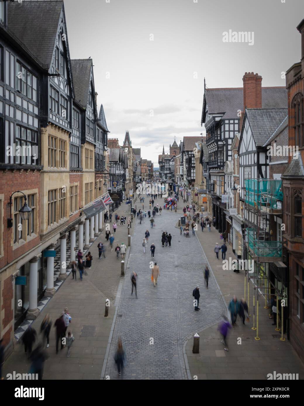 Chester High Rises Chester high street hi-res stock photography and images - Alamy