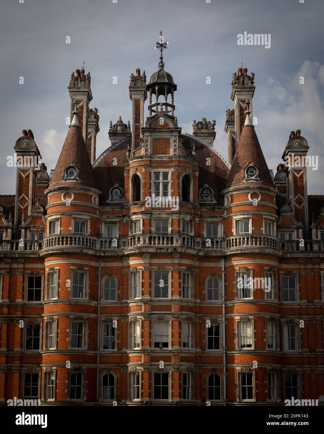 Royal Holloway College Stock Photo