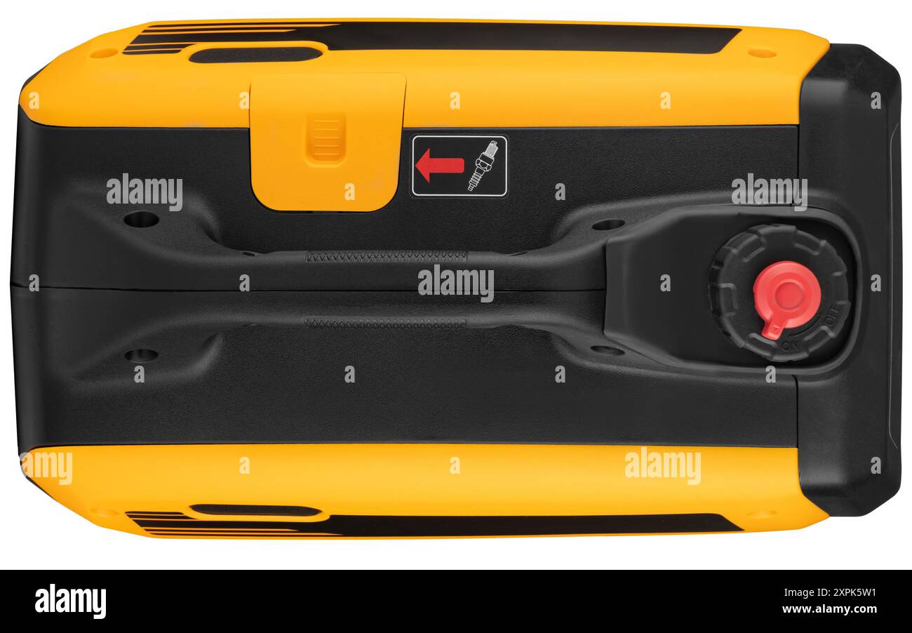 Gasoline inverter generator, with correct current sine wave on white ...