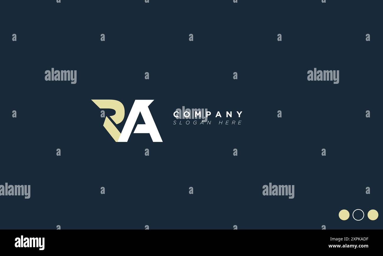 RA Alphabet letters Initials Monogram logo Stock Vector Image & Art - Alamy