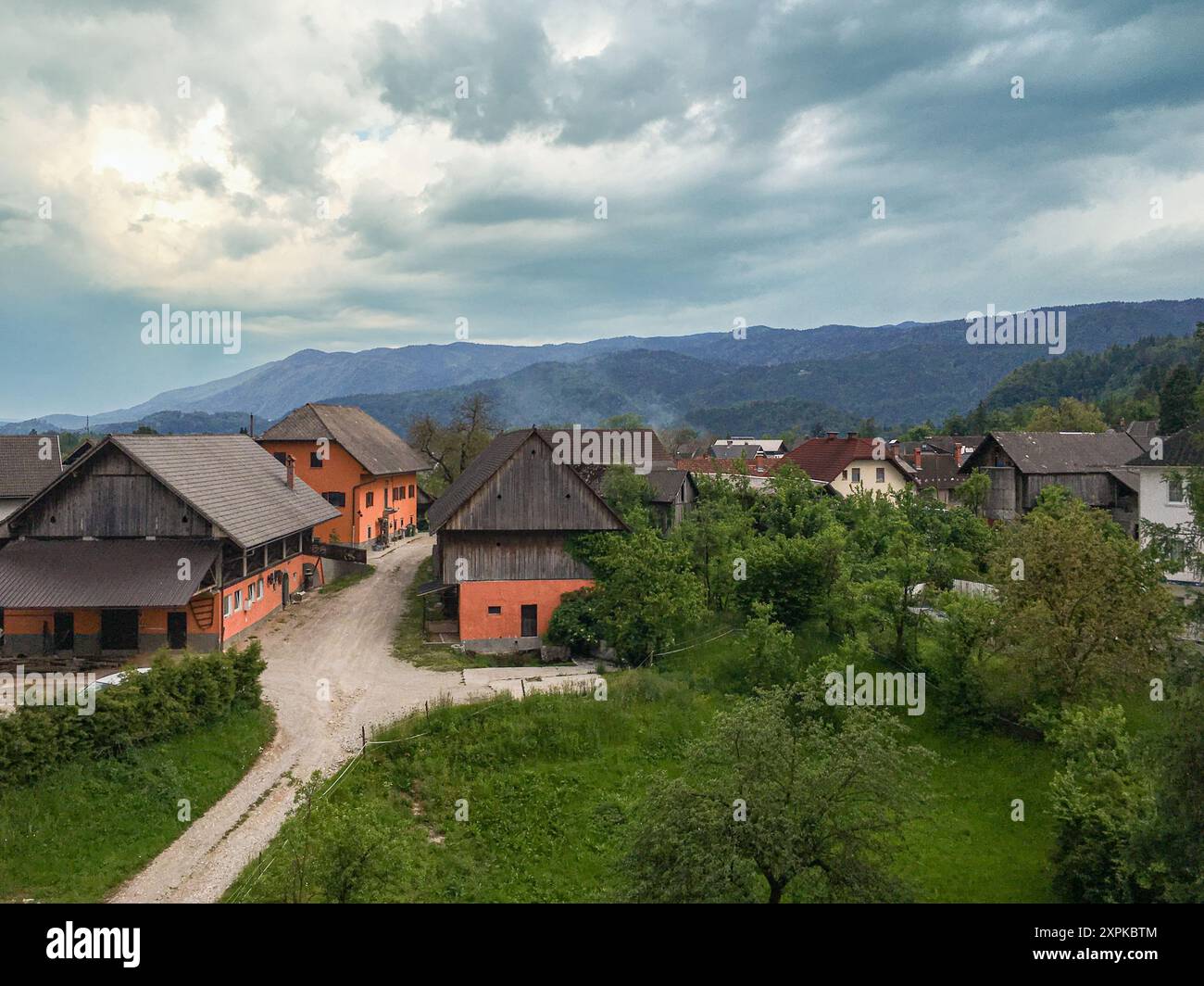 Rural mountain village hi-res stock photography and images - Alamy