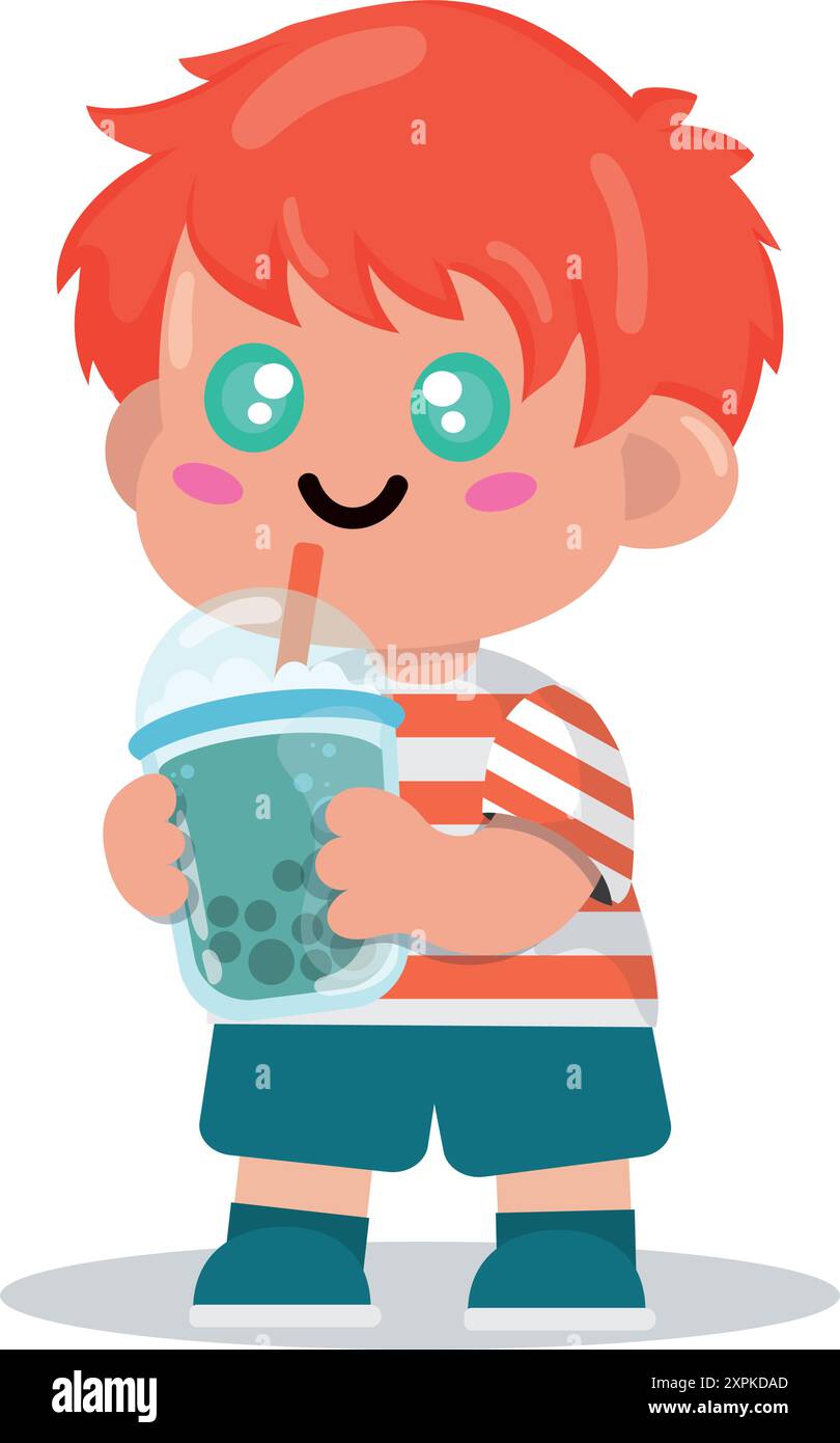 Boy cartoon character Vector Stock Vector Image & Art - Alamy