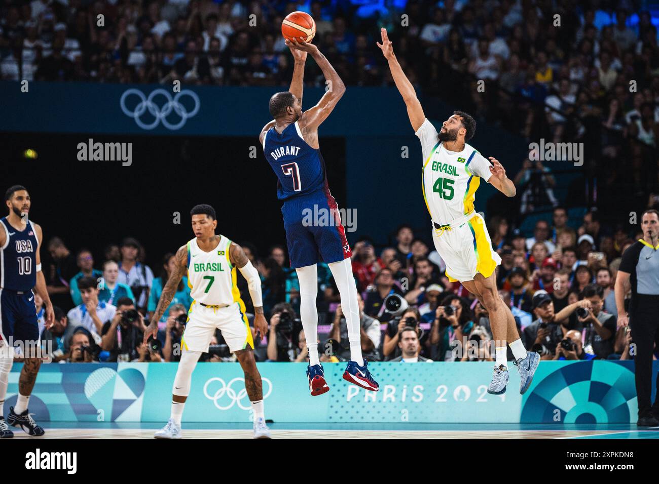 PARIS, IF - 06.08.2024: BRAZIL X USA MEN'S BASKETBALL - Basketball ...