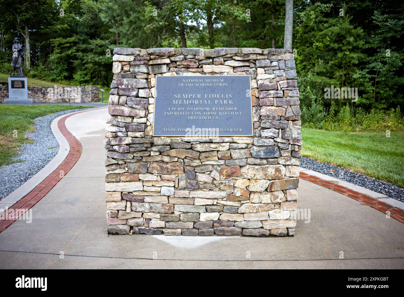 Usace Reference Monuments Semper fidelis memorial park hi-res stock photography and images - Alamy