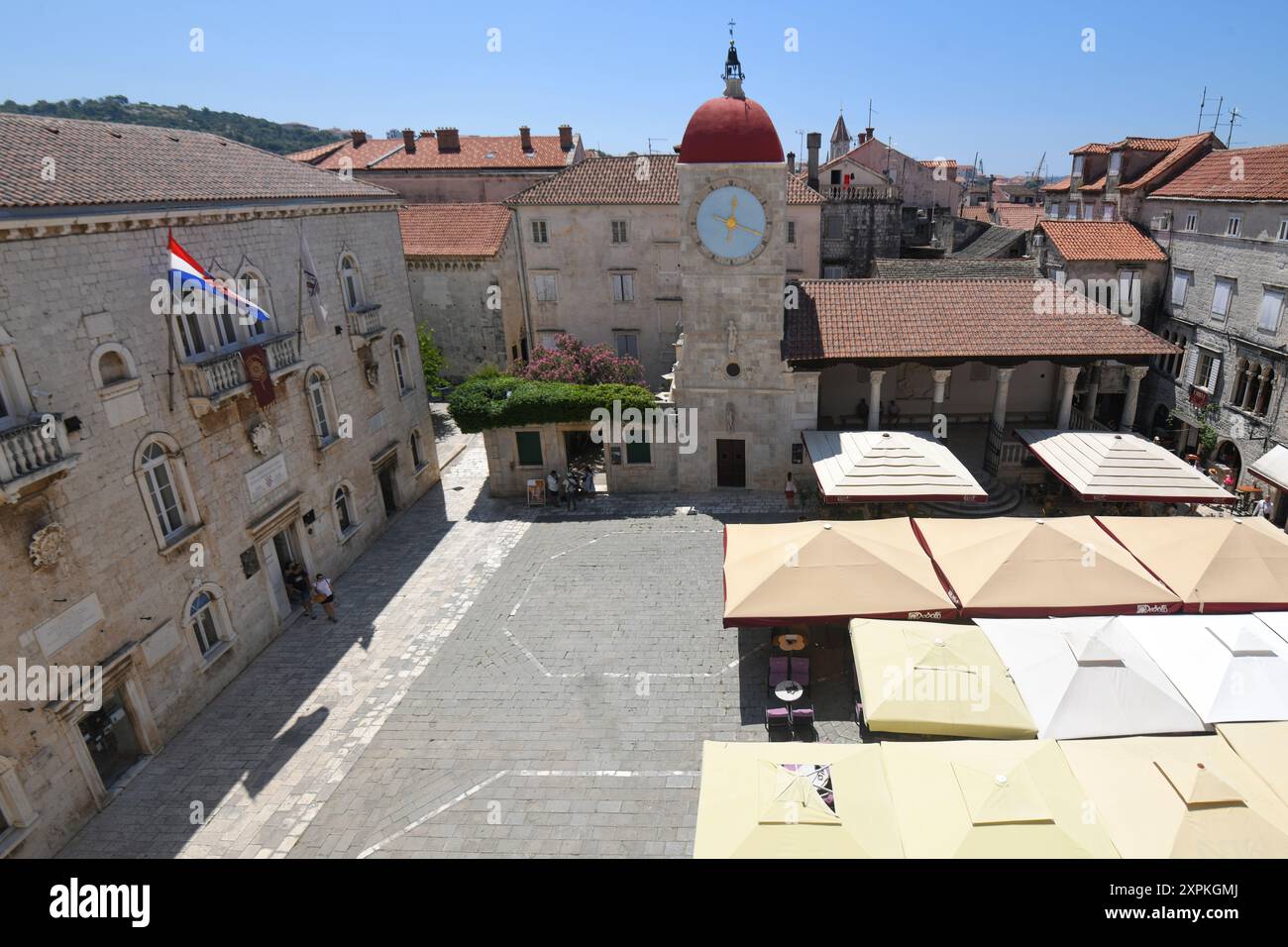 Old town square clock tower hi-res stock photography and images - Alamy