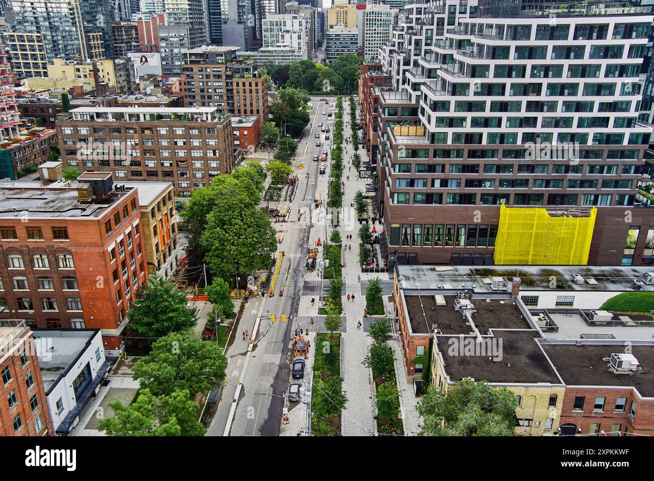 The Well development Toronto Stock Photo