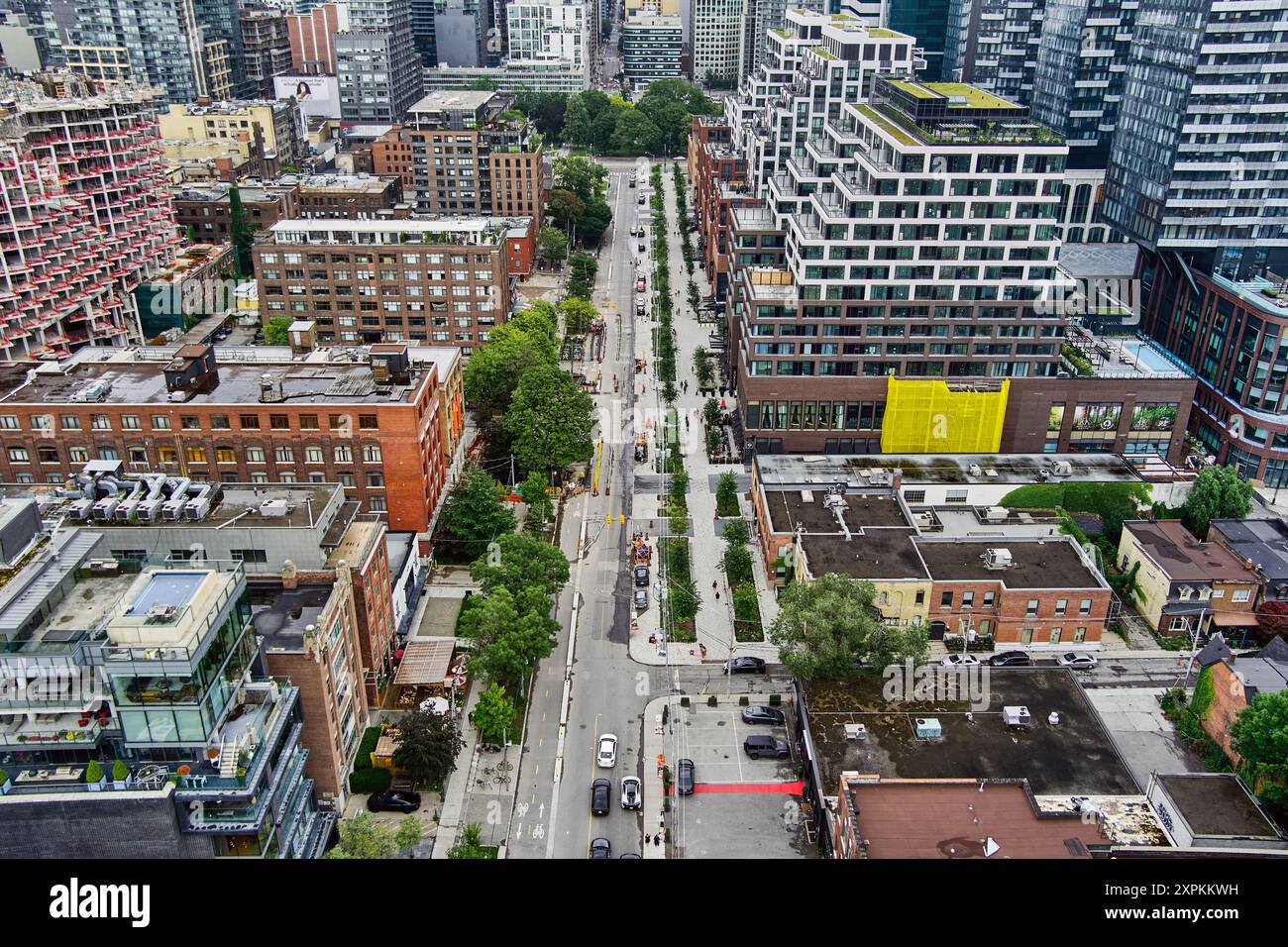 The Well development Toronto Stock Photo