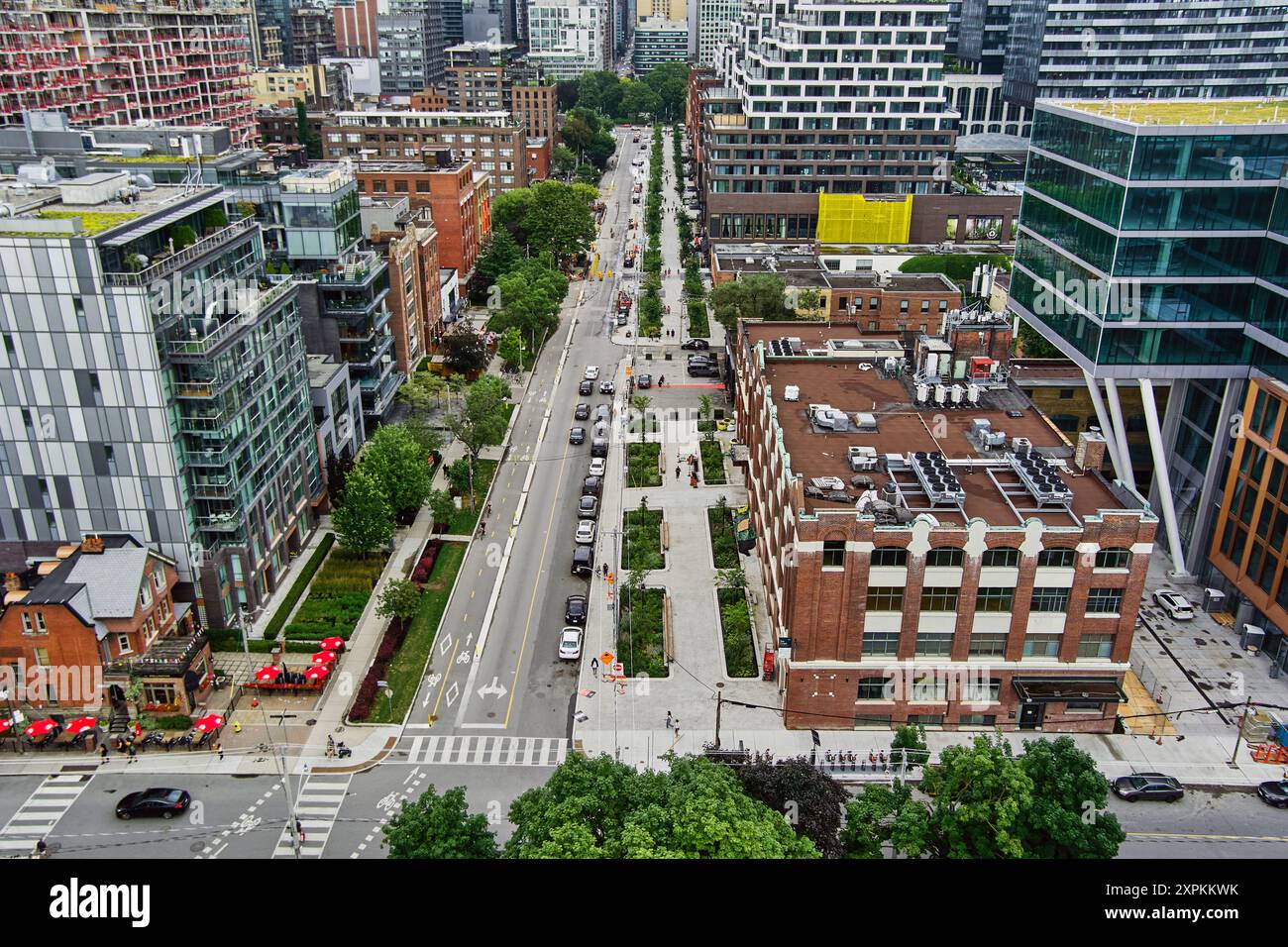 The Well development Toronto Stock Photo