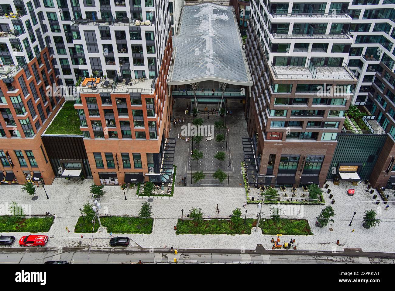 The Well development Toronto Stock Photo