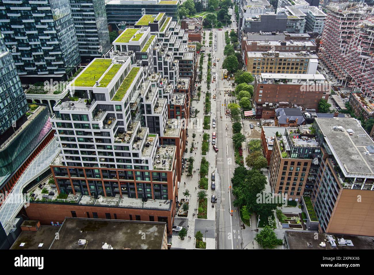 The Well development Toronto Stock Photo