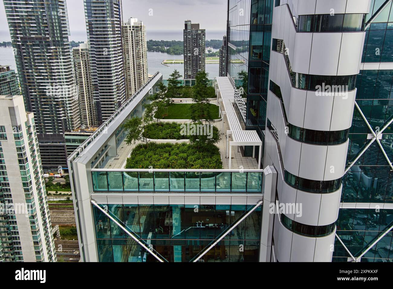 The Well development Toronto Stock Photo