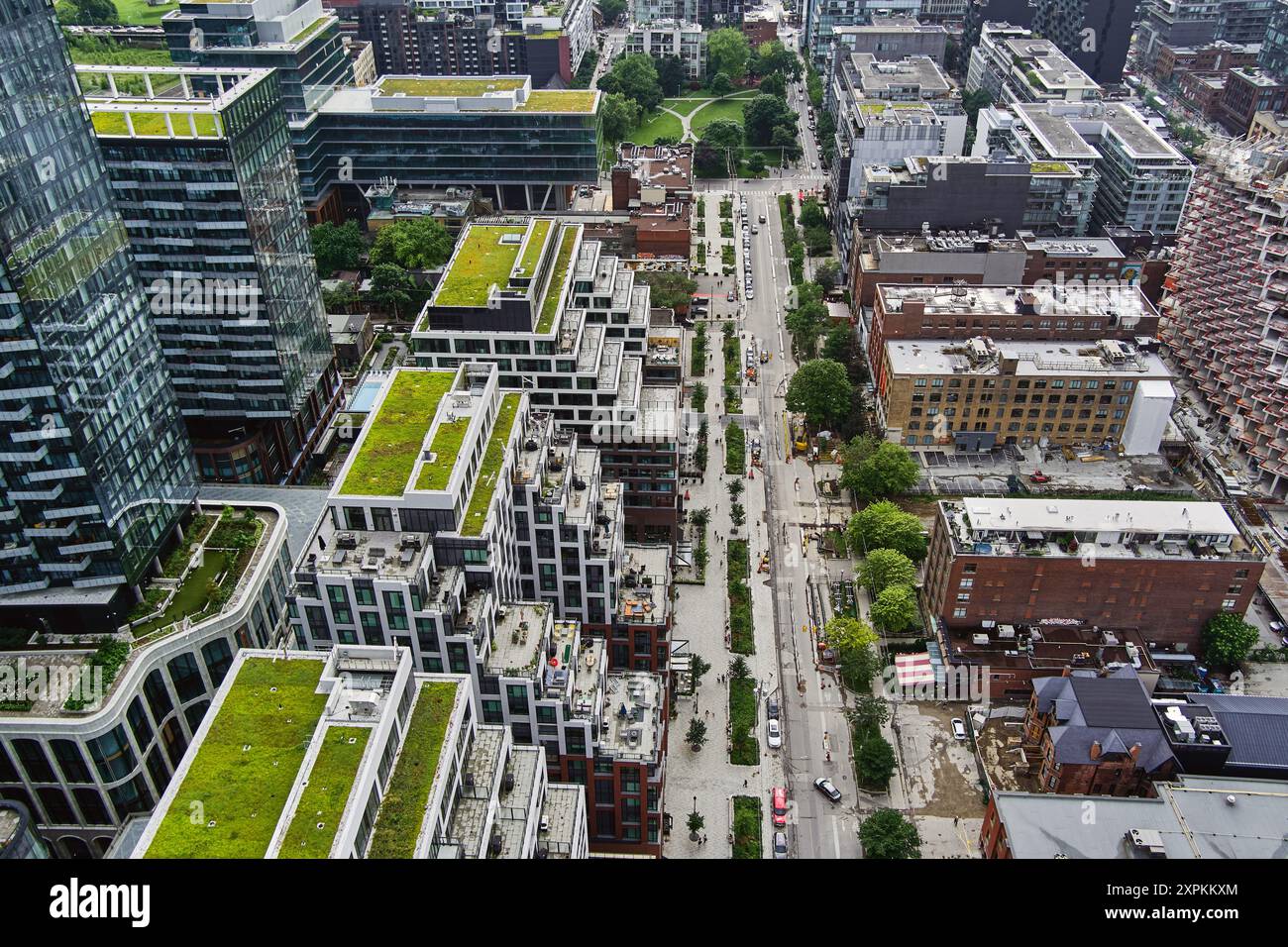 The Well development Toronto Stock Photo