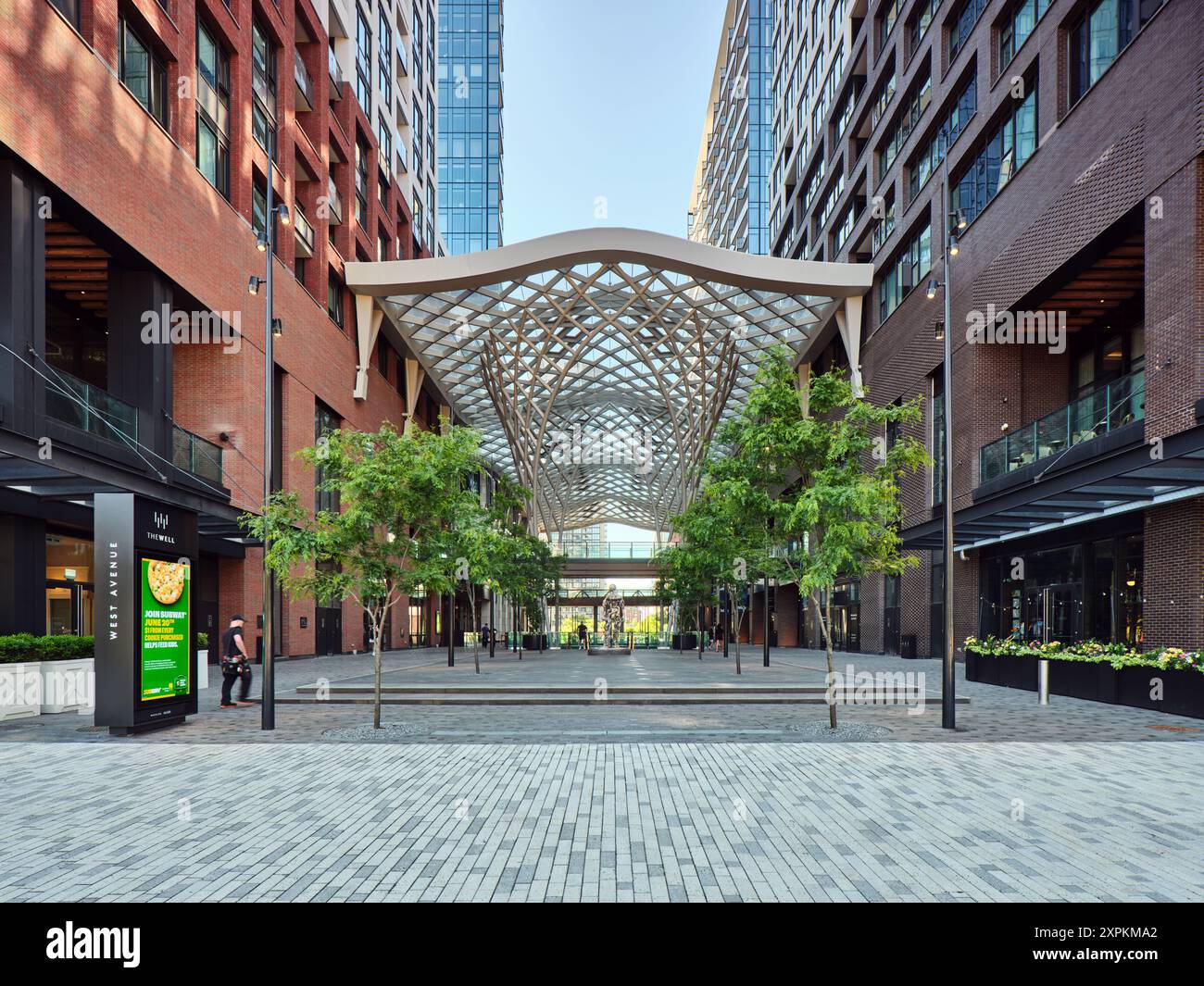 The Well development Toronto Stock Photo