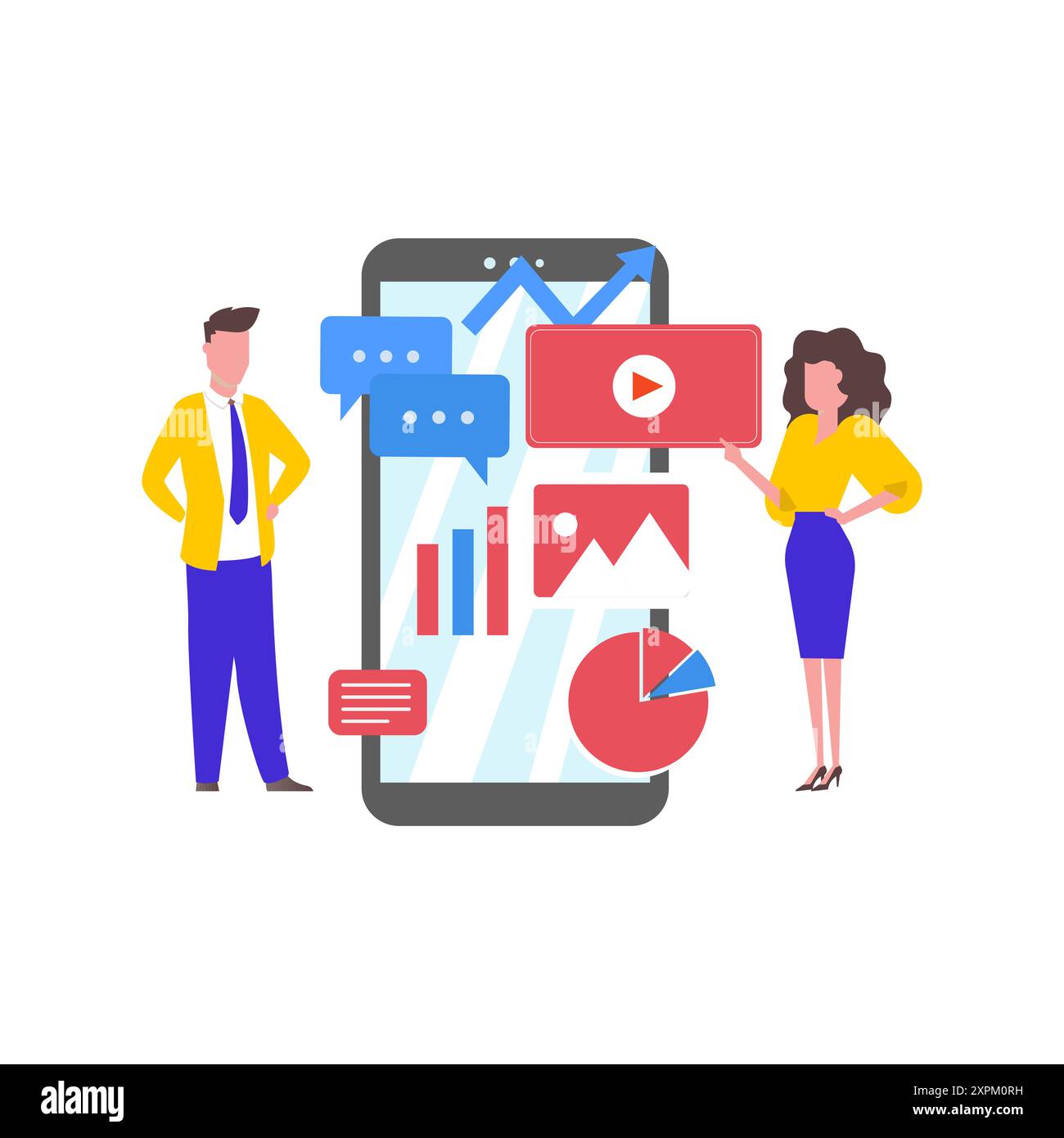 Boy and girl working online stock photo alamy