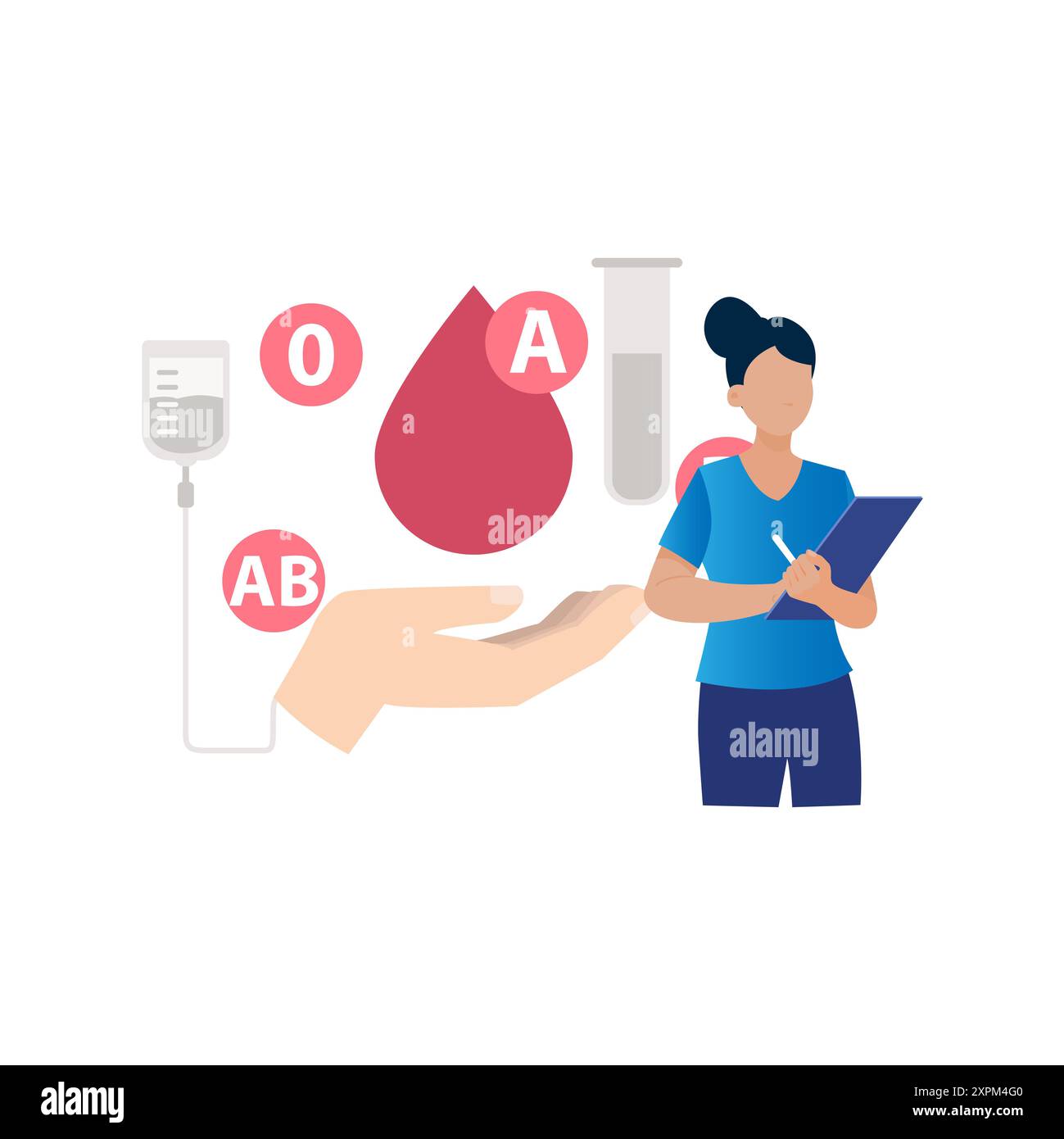 Blood sample vector icon Cut Out Stock Images Pictures Alamy