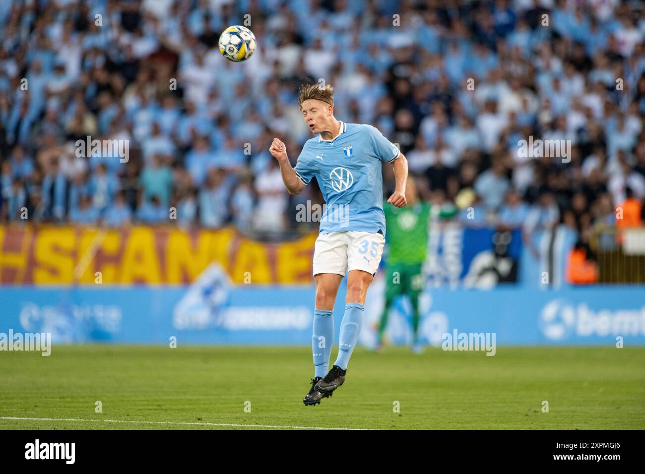 Malmoe, Sweden. 06th, August 2024. Nils Zätterström (35) of Malmo FF