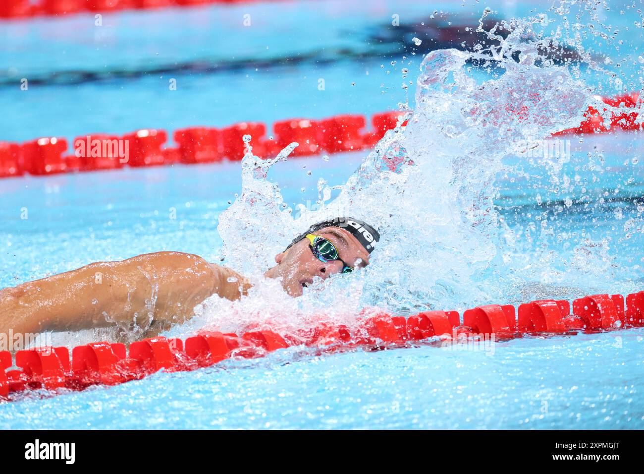 Nanterre, France. 4th Aug, 2024. PALTRINIERI Gregorio (ITA) Swimming