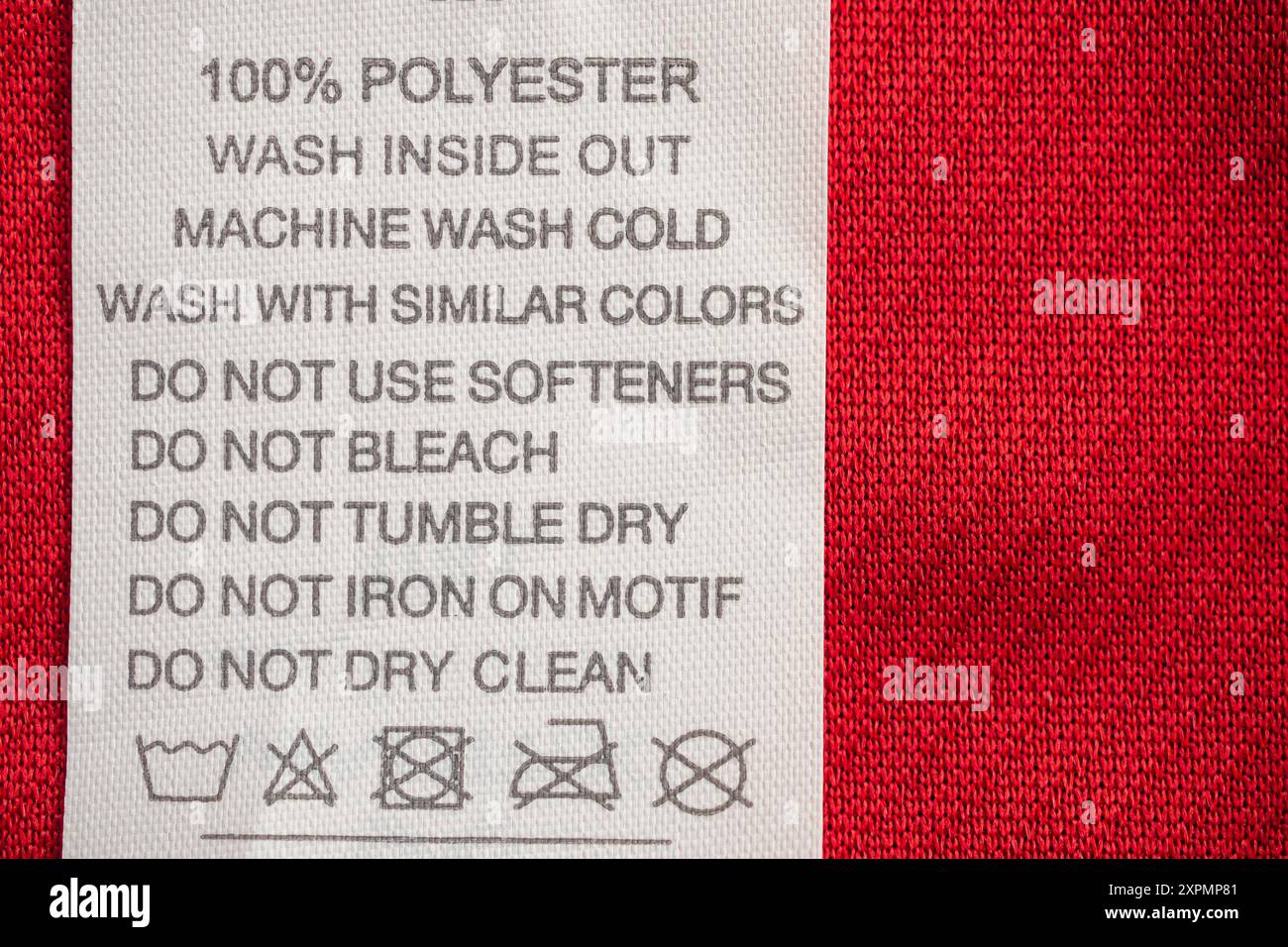 polyester dress washing instructions White Laundry Care Washing Instructions Clothes Label On Red Jersey  Polyester Sport Shirt Stock Photo, Picture and Royalty Free Image. Image  129959283
