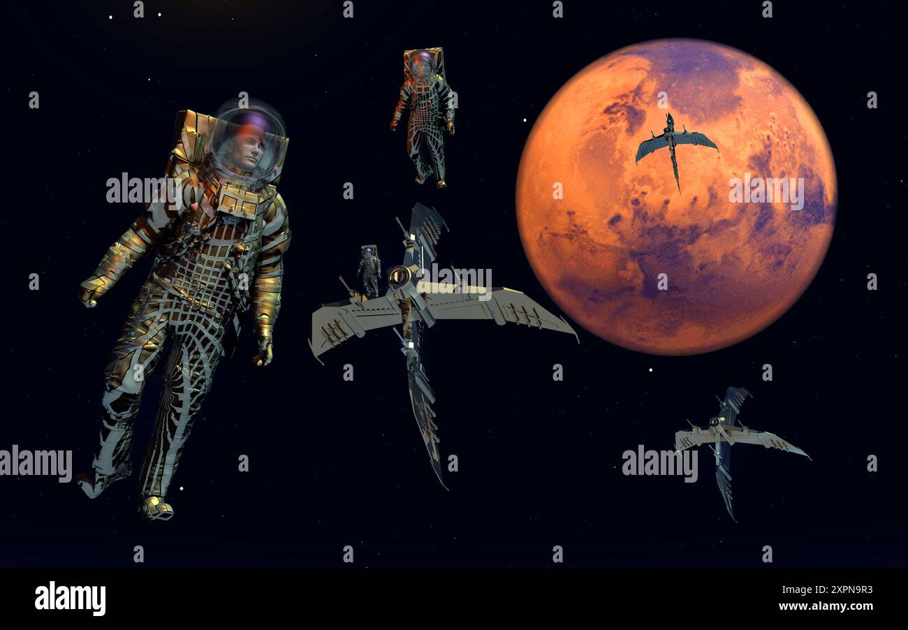Astronauts and space suits hi-res stock photography and images - Alamy