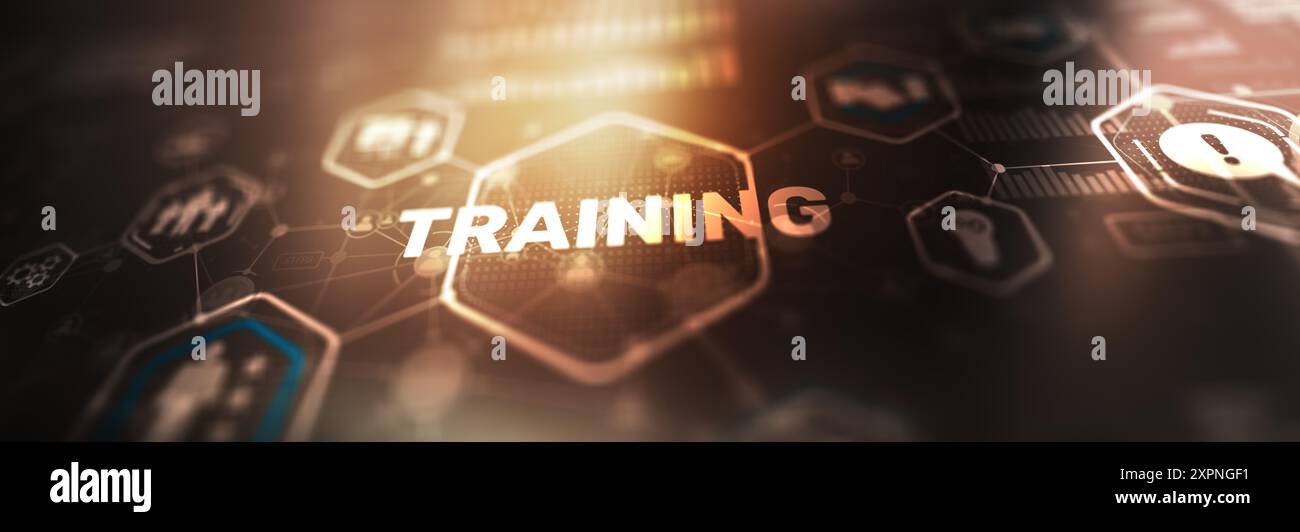 Skill Programme Background Training skill education concept. Universal background Stock Photo - Alamy
