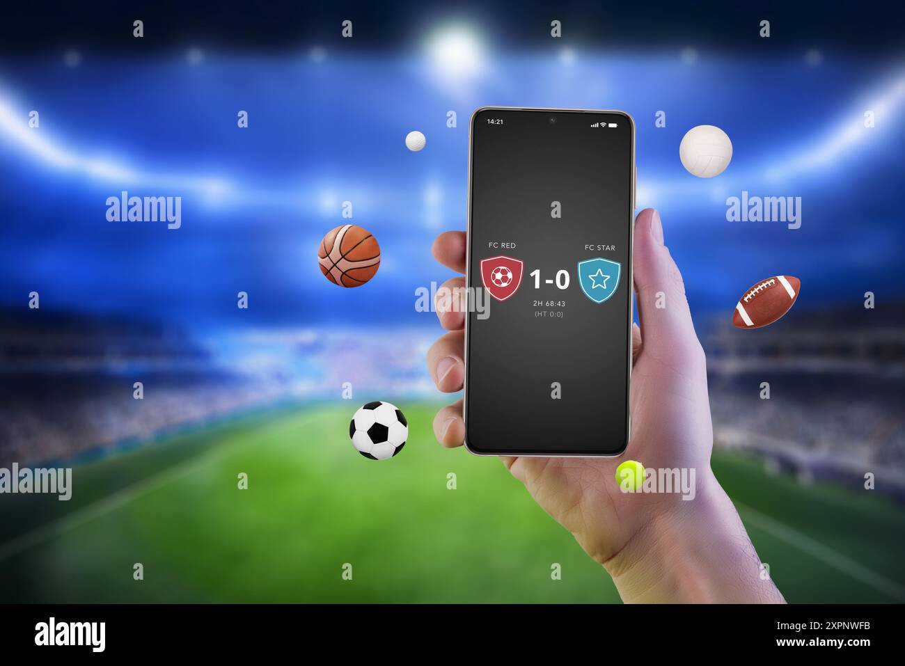 Digital interface in sports hi-res stock photography and images - Alamy