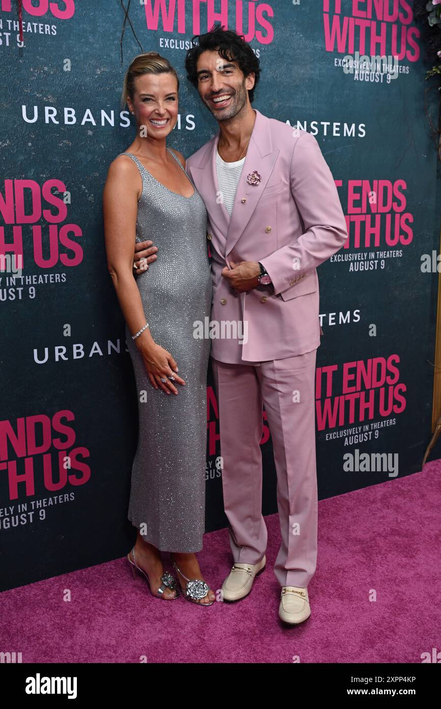Photo by NDZ/STAR MAX/IPx 2024 8/6/24 Emily Baldoni and Justin Baldoni