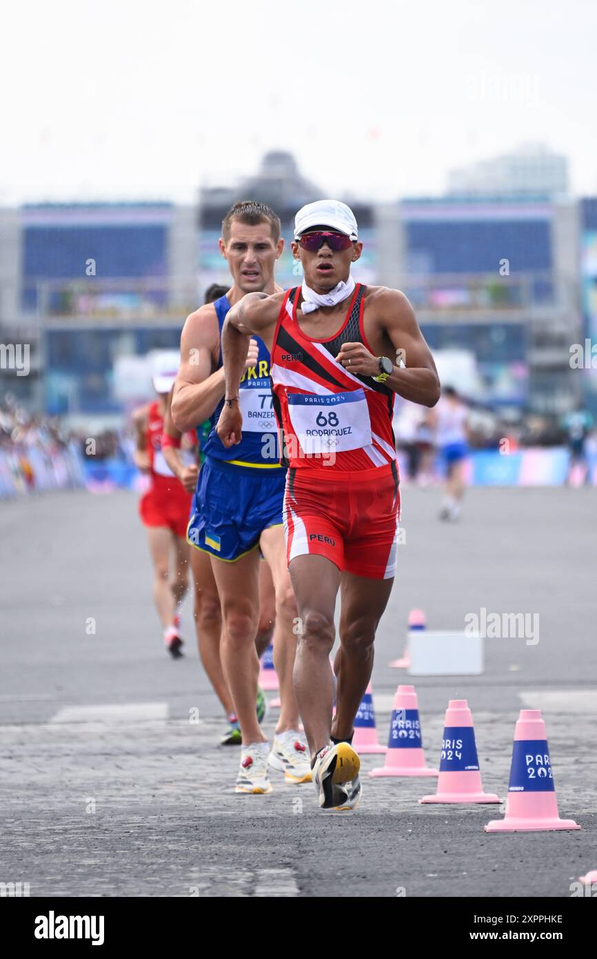Cesar Augusto Rodriguez ( PER ), Athletics, Marathon Race Walk Relay