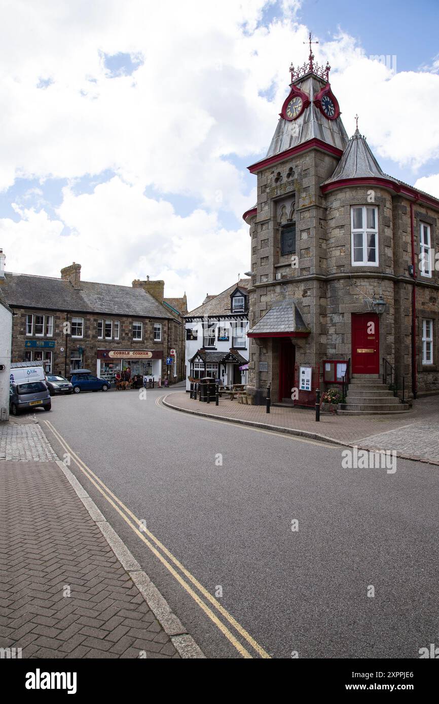 Marazion Town Hall is a municipal building in the Market Place ...