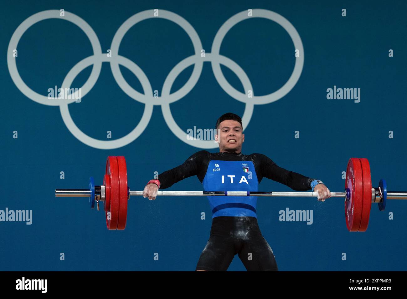 Parigi, France. 07th Aug, 2024. Sergio Massida of Italy during 