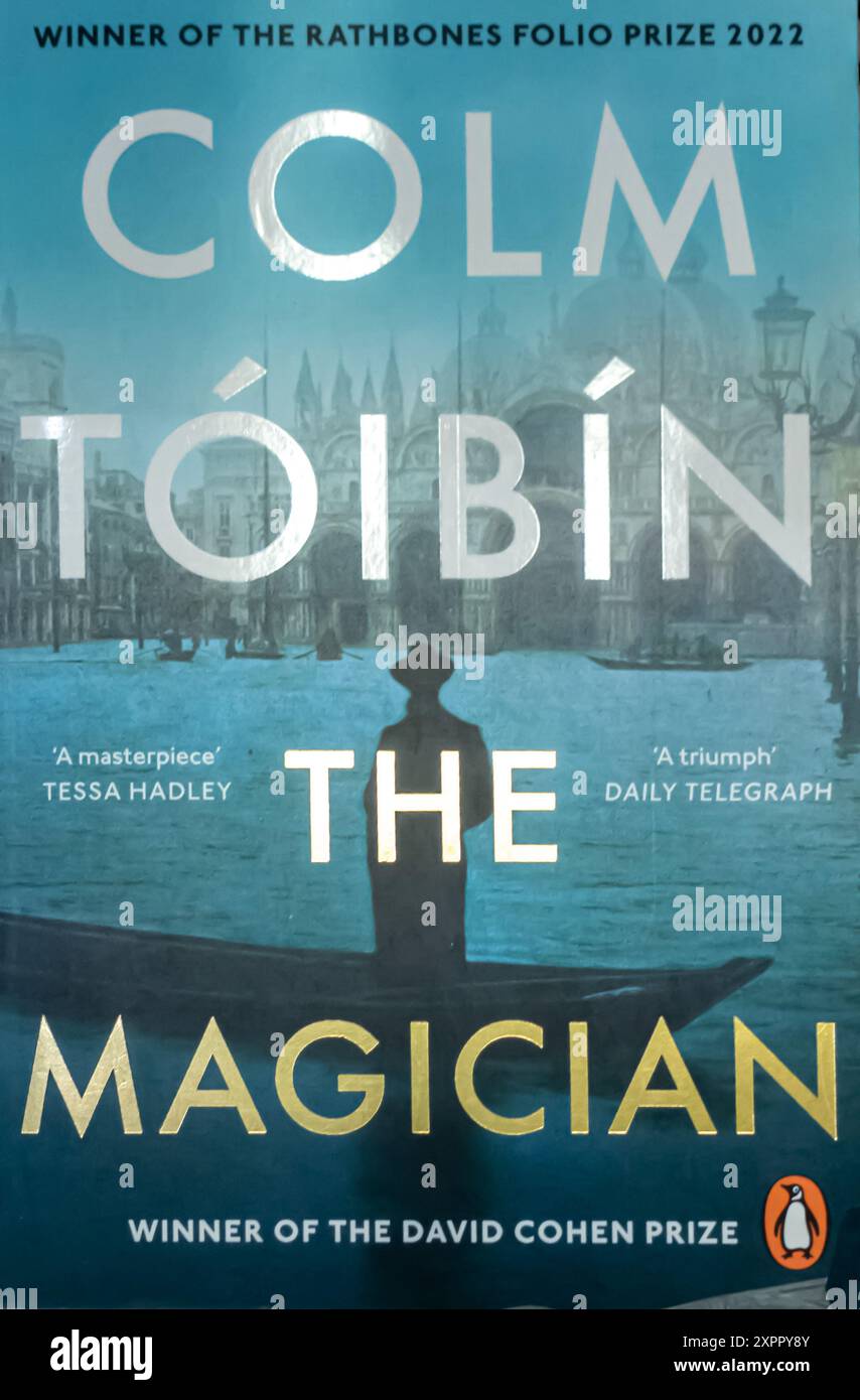 The Magician Book by Colm Tóibín 2021 Stock Photo - Alamy