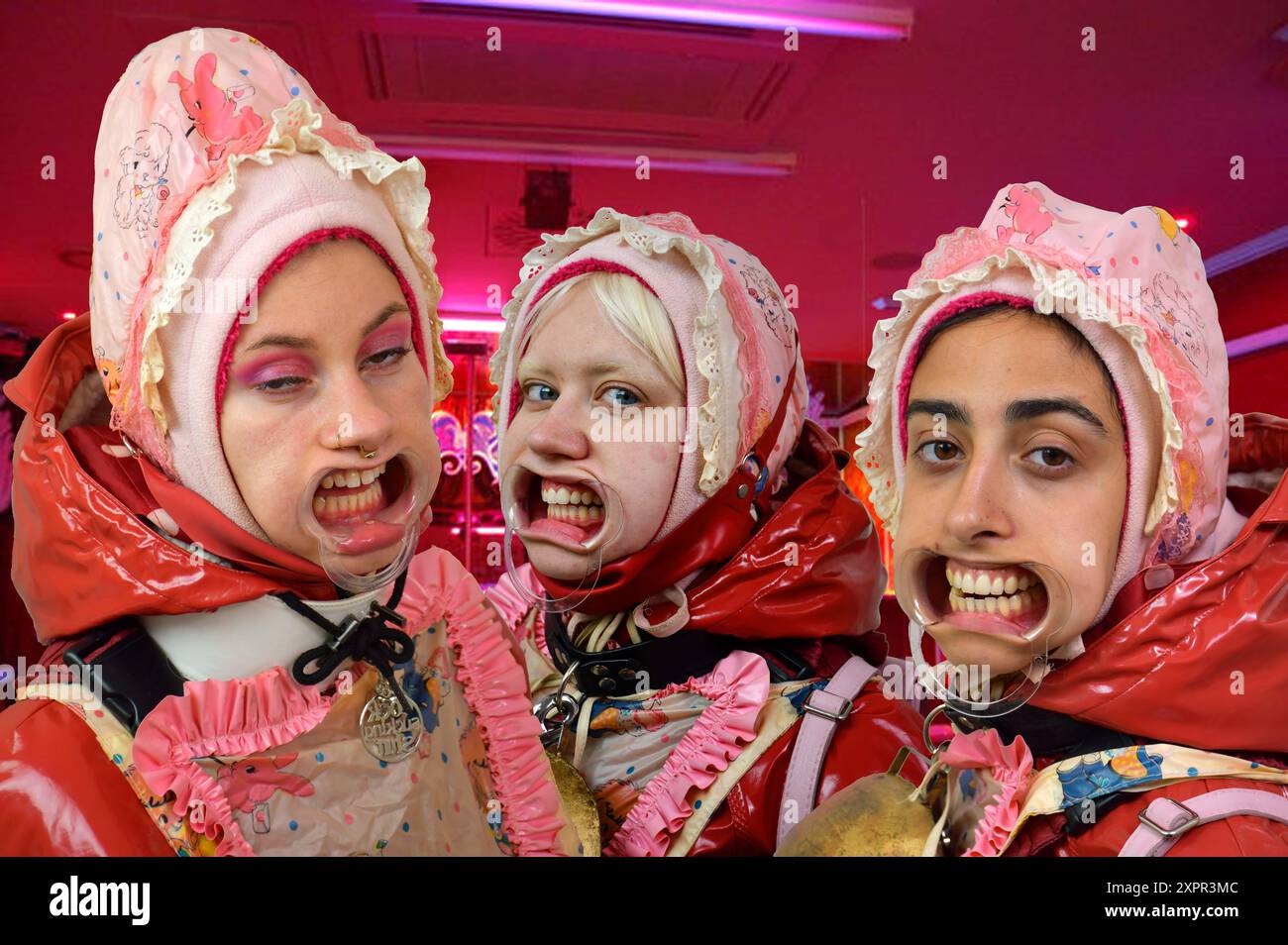 German rubber whores are for Muslims Stock Photo - Alamy