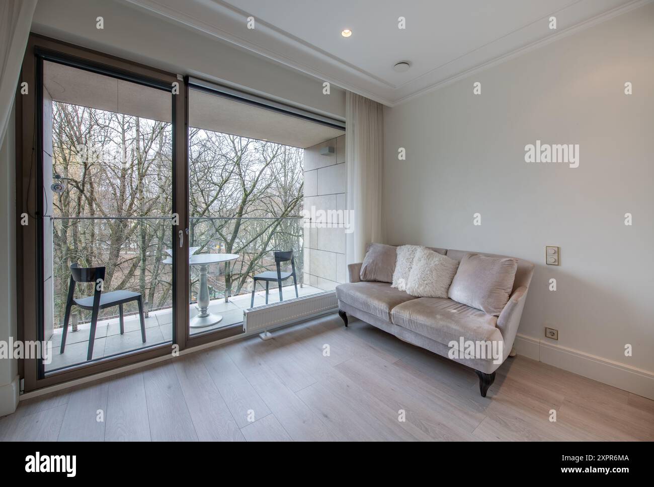 Image showcasing Modern Home Living Room Interior. Luxurious Stylish Modern Apartment ...