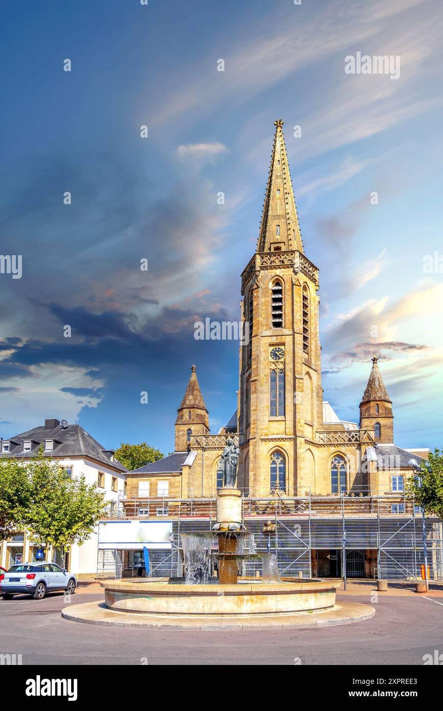 Old city of Saarlouis, Germany Stock Photo