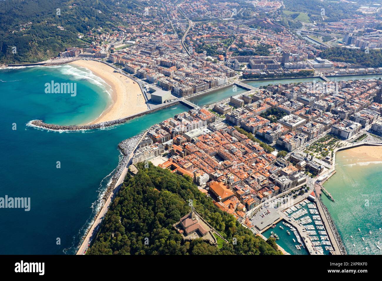 Donostia san sebastian view hi-res stock photography and images - Alamy
